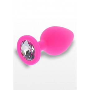 TOY JOY | Анальная пробка с кристаллом Toy Joy Diamond Booty Jewel розовый, Large. Ціна: 598 грн
