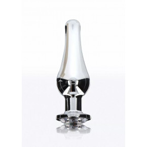 TOY JOY | Анальная пробка с кристаллом Toy Joy Diamond Bum Bijou серебристый, Medium. Цена: 795 грн