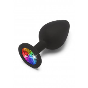 TOY JOY | Анальна пробка Rainbow Booty Jewel M. Ціна: 599 грн