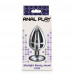 TOY JOY | Анальная пробка металлическая Toy Joy Starlight Booty Jewel с белым кристаллом, Large. Ціна 995 грн. Фото: 4