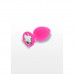 TOY JOY | Анальная пробка Toy Joy Diamond Booty Jewel с камнем, розовый, Medium. Ціна 495 грн. Фото: 1