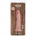 TOY JOY | Фаллоимитатор реалистичный с присоской Toy Joy Deluxe Dual Density Dong, бежевый. Ціна 1450 грн. Фото: 4