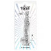 TOY JOY | Фаллоимитатор реалистичный Toy Joy Get Real Clear на присоске, прозрачный. Ціна 1444 грн. Фото: 3