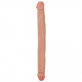 TOY JOY | Двухсторонний реалистичный фаллоимитатор Toy Joy Double Dong, бежевый. Цена: 2 120 грн