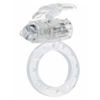 TOY JOY | Эрекционное кольцо с вибрацией Flutter Ring Vibrating Transparant. Ціна 599 грн