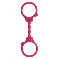 TOY JOY | Наручники эластичные ToyJoy, силиконовые, розовые. Ціна 427 грн TOY JOY | Наручники эластичные ToyJoy, силиконовые, розовые. Ціна 427 грн