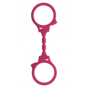 TOY JOY | Наручники эластичные ToyJoy, силиконовые, розовые. Цена: 450 грн