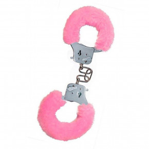 TOY JOY | Наручники розовые с мехом Toy Joy Furry fan cuffs. Ціна: 550 грн