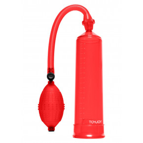 TOY JOY | Вакуумная помпа для члена Toy Joy Power Pump механическая, красная. Цена: 845 грн