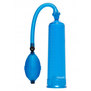 TOY JOY | Вакуумная помпа для члена Toy Joy Power Pump механическая, синяя. Цена: 845 грн