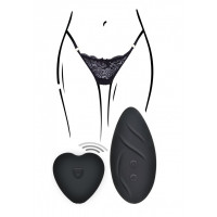 TOY JOY | Вибротрусики Angel Panty Vibe Black. Цена 3 100 грн