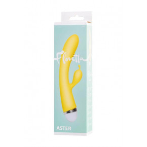 Toyfa | Вибратор - Flovetta by Toyfa Aster, silicone, yellow, 22 cm. Цена: 1 021 грн
