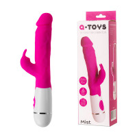 Toyfa | Нереалистичный вибратор Toyfa A-Toys Mist, силикон, розовый, 25,4 см. Цена 828 грн