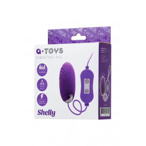 Toyfa | Виброяйцо с пультом управления Toyfa A-Toys Shelly, силикон, фиолетовый. Цена: 653 грн