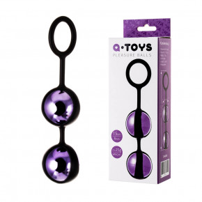 Toyfa | Вагинальные шарики Toyfa A-Toys, ABS пластик, фиолетовый, ø 3,5 см. Цена: 429 грн