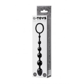 Toyfa | Анальний ланцюжок Toyfa A-Toys S, TPE, чорний, 19,8см. Ціна: 327 грн