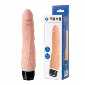 Toyfa | Реалістичний вібратор Toyfa A-Toys мультіскоростной, силікон, режимів вібрації, 20,2 см. Ціна: 896 грн