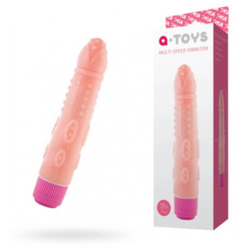 Toyfa | Реалістичний вібратор Toyfa A-Toys мультіскоростной, PVC, режимів вібрації. Ціна 384 грн Toyfa | Реалістичний вібратор Toyfa A-Toys мультіскоростной, PVC, режимів вібрації. Ціна 384 грн