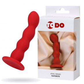 Toyfa | Анальный фаллоимитатор ToDo By Toyfa Favorite, силикон, красный, 13 см, ø 2,8 см. Цена: 558 грн