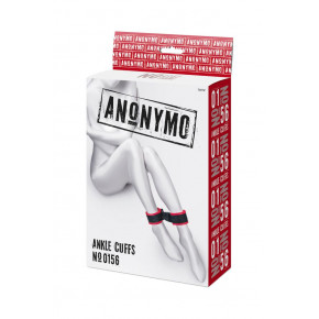 Toyfa | Наручники - Anonymo handcuffs, velour, red, 29 cm. Ціна: 281 грн