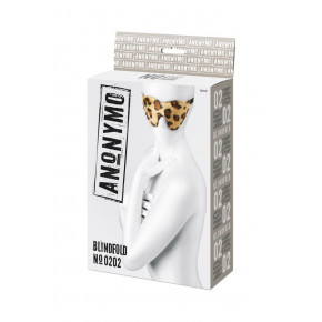 Toyfa | Маска - Anonymo mask, PU leather, print, 26 cm. Цена: 162 грн