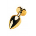 Toyfa | Gold anal plug TOYFA Metal with red round-shaped gem, length 7,8 cm, диаметр 2,2-3,5 cm, weight 95. Цена 401 грн. Фото: 3 Toyfa | Gold anal plug TOYFA Metal with red round-shaped gem, length 7,8 cm, диаметр 2,2-3,5 cm, weight 95. Цена 401 грн. Фото: 3