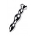 Toyfa | Silver anal plug TOYFA Metal with red round-shaped gem, length 12,2 cm, diameter 2-2,5 cm, weight 14. Цена 585 грн. Фото: 2