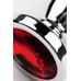 Toyfa | Silver anal plug TOYFA Metal with red round-shaped gem, length 12,2 cm, diameter 2-2,5 cm, weight 14. Цена 585 грн. Фото: 6