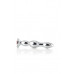 Toyfa | Silver anal plug TOYFA Metal with red round-shaped gem, length 12,2 cm, diameter 2-2,5 cm, weight 14. Цена 585 грн. Фото: 7