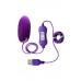 Toyfa | Виброяйцо с пультом управления Toyfa A-Toys Shelly, силикон, фиолетовый. Цена 653 грн. Фото: 1