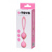 Toyfa | Вагінальні кульки A-Toys By Toyfa, силікон, рожеві, ø 3,1 см. Ціна 544 грн. Фото: 4