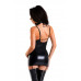 Toyfa | Платье с чокером Glossy Ivy из материала Wetlook, черное. Цена 431 грн. Фото: 2
