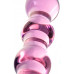 Toyfa | Двухсторонний фаллоимитатор Sexus Glass, стекло, розовый, 18 см. Цена 710 грн. Фото: 2