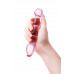 Toyfa | Двухсторонний фаллоимитатор Sexus Glass, стекло, розовый, 18 см. Цена 710 грн. Фото: 3