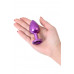 Toyfa | Purple anal plug TOYFA Metal,with a amethyst colored gem. Цена 656 грн. Фото: 4