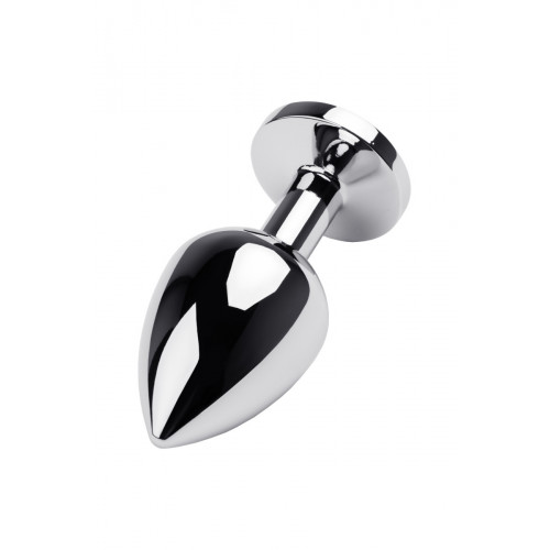 Toyfa | Анальный страз Metal By Toyfa, металл, серебристый, с кристаллом цвета рубин, 8 см, ø 3,4 см, 85 г. Ціна 502 грн. Фото: 2