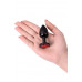 Toyfa | Анальна пробка - Black anal plug TOYFA Metal,with a ruby colored gem. Ціна 501 грн. Фото: 3
