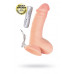 Toyfa | RealStick Elite, Realistic vibrator, TPR, flesh, 15 cm. Ціна 2098 грн. Фото: 3