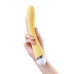 Toyfa | Вібратор - Flovetta by Toyfa Calla, silicone, yellow, 22 cm. Ціна 1365 грн. Фото: 2