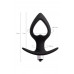 Toyfa | Анальна пробка - TOYFA POPO Pleasure Anal Plug Cordis M Vibro Black. Ціна 1029 грн. Фото: 2