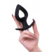 Toyfa | Анальна пробка - TOYFA POPO Pleasure Anal Plug Cordis M Vibro Black. Ціна 1029 грн. Фото: 3