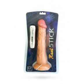 Toyfa | Вибратор Toyfa Realstick Nude реалистичный, 7 режимов вибрации, 22,5 см. Цена: 1 131 грн