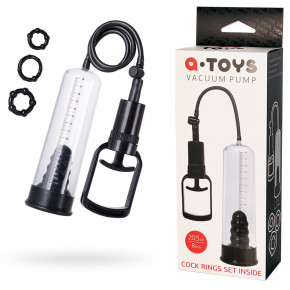 Toyfa | Помпа для пениса Toyfa A-Toys, PVC, Черный, 20,5 см. Цена: 1 076 грн