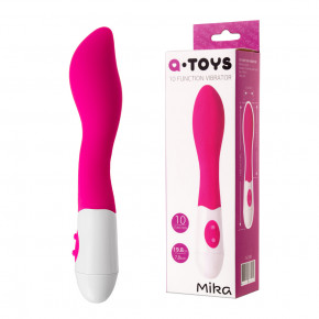 Toyfa | Нереалистичный вибратор Toyfa A-Toys, силикон, розовый, 19,8 см. Цена: 290 грн