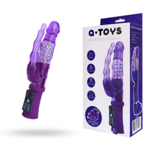 Toyfa | Анально-вагінальний вібратор Toyfa A-Toys на присоску A-Toys, 22 см. Ціна: 1233 грн
