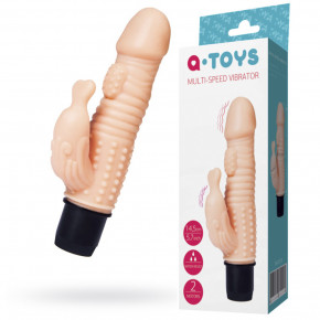 Toyfa | Реалистичный вибратор Toyfa A-Toys Multi-Speed, TPE, 17,5 см. Цена: 451 грн