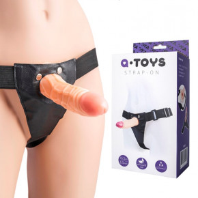 Toyfa | Страпон-насадка на креплении Toyfa A-Toys, PVC, телесный, 18 см. Цена: 1 035 грн