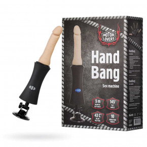 Toyfa | Секс-машина Handbang, Motorlovers, ABS, чорний, 44 см. Ціна: 6481 грн