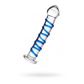 Toyfa | Фалоімітатор Dildo, transparent, glass, 16,4 cm. Ціна: 506 грн