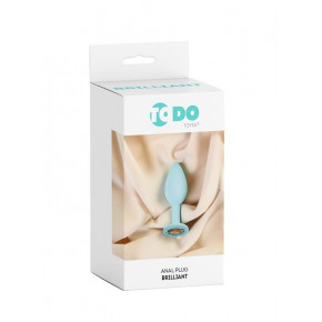 Toyfa | Анальная пробка с кристаллом ToDo Brilliant, мятный. Цена: 352 грн